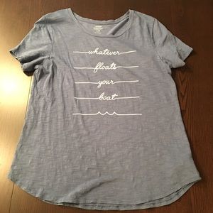 Whimsical T-Shirt “Whatever Floats your boat...”